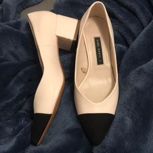 Zara mid heel pumps